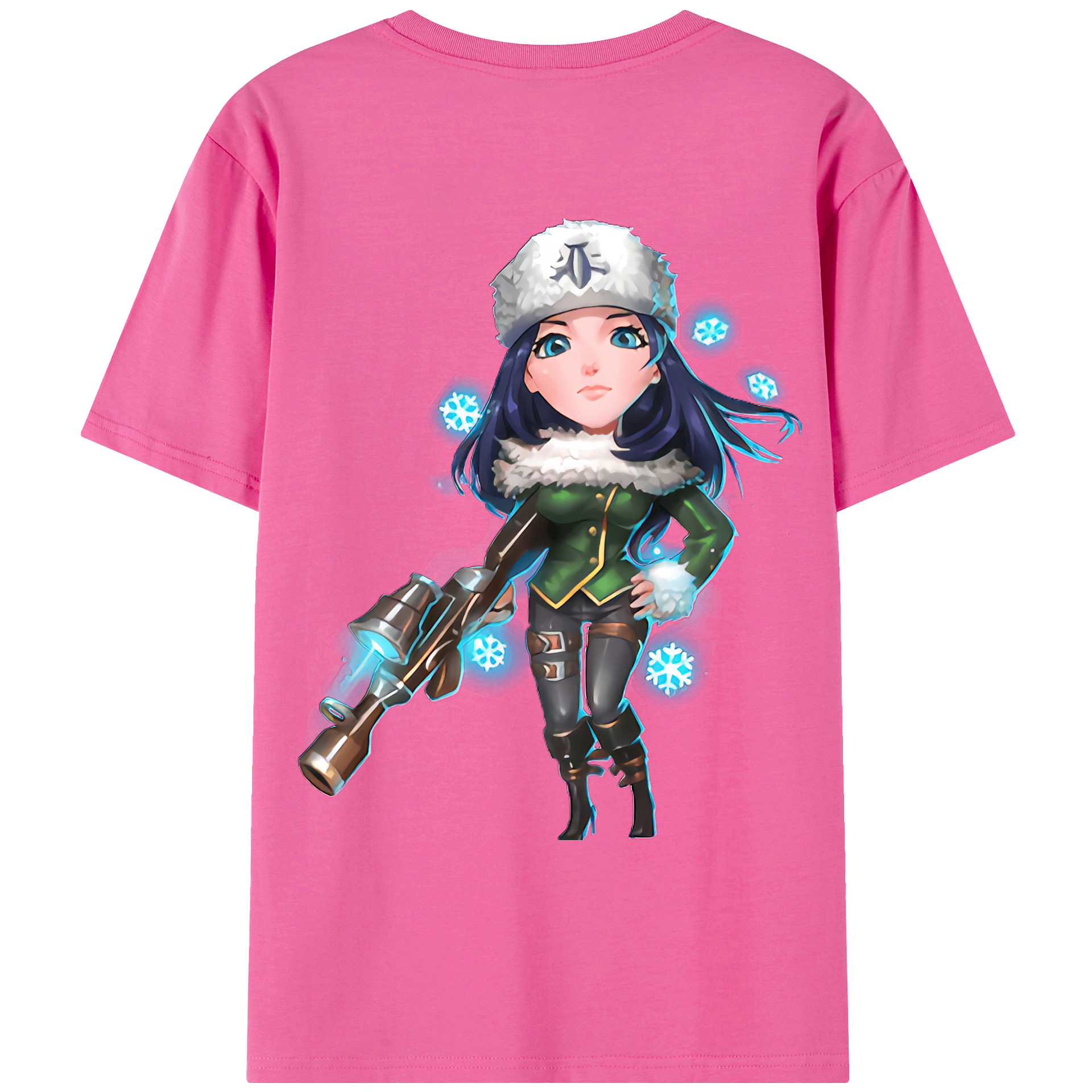 リーグ・オブ・レジェンド League of Legends LOL レディース半袖Tシャツ(バックプリント)